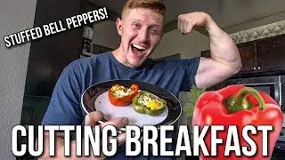 THE ULTIMATE CUTTING BREAKFAST | Grab & Go Stuffed Bell Peppers