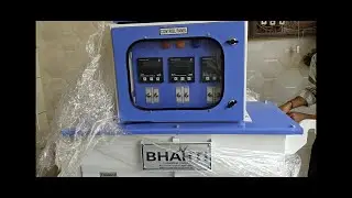 Servo Voltage Stabilizer Installation and Setup. 30 kVA Servo connection. #servo #bharti