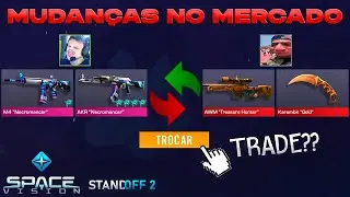 CHEGOU TRADE?? NOVAS OPÇÕES de FILTRO no MERCADO do STANDOFF 2 ( vocês pediram e eles fizeram )