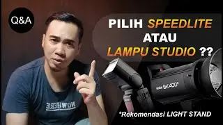 flash external vs studio ligthing