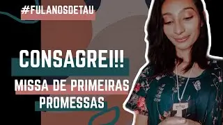 CONSAGREI!! Um pouco da missa de Primeiras Promessas no Carisma Shalom