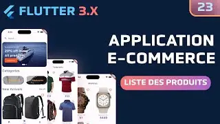 Accueil Application E-Commerce ~ Flutter