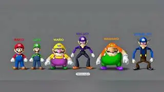 Mario Luigi, Wario Waluigi, Wawario and Wawaluigj in my version