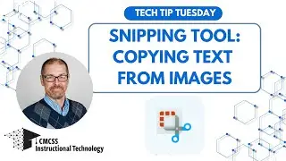 Snipping Tool: Copy Text from Images