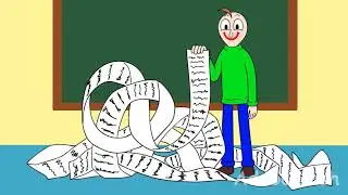 BALDI'S BASICS ANIMATION - LESSON #29 : The WAY of MATH!