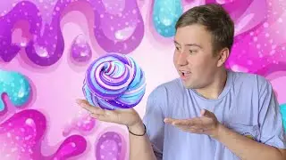 Делаем слаймы дома! Получился самый крутой слайм, за 5 минут!
