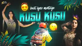 Kusu Kusu Song Ft Nora Fatehi | Satyameva Jayate 2 | BGMI / PUBG Beat Sync Montage | 