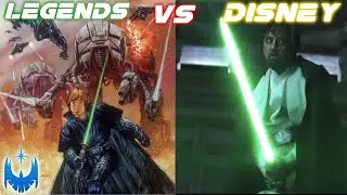 Legends Star Wars VS The Disney Sequel Trilogy - A Contrast!