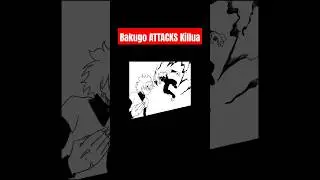 BAKUGO tried to ATTACK KILLUA #hunterxhunter  #myheroacademia #crossoverbattle #fyp #fypシ
