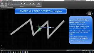 Simple Multiple Offset (AutoCAD plugin)