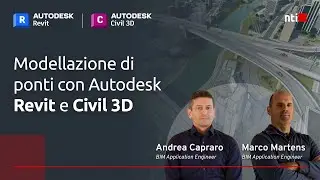 Webinar NTI Italy | Modellazione di ponti con Autodesk Revit e Civil 3D