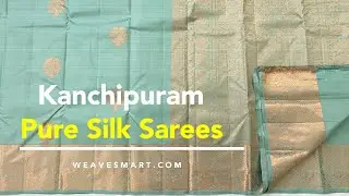 Latest Silk Sarees Online on Weavesmart #kanchipuram #Kanchipuram Handloom Pure Silk Sarees