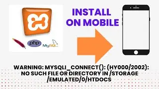 Warning: mysqli_connect(): (HY000/2002): No such file or directory in /storage/emulated/0/htdocs