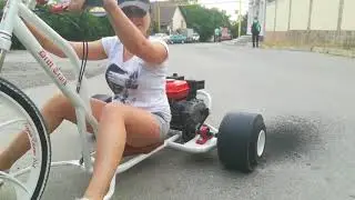 Кадиллак  Дриф-трайк  Drifttrike Гонки.