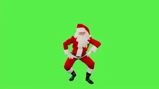 Santa Claus Green Screen And Learn Name - Kids - Green Screen For Kids