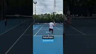 ANDREY RUBLEV Backhand Drill 💥🎾 