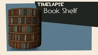 Texturing Timelapse: Book Shelf
