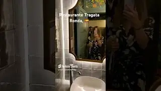 El #restaurante Tragata #ronda #baño #spain #viajes #travel