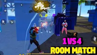V Badge player Room Match 6 Vs 6 || tamil free fire match || run gaming tamil