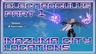 Inazuma City Electroculus Locations- Part1 Genshin Impact