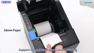 XP-Q801K, new Xprinter hot-selling&competitive 80mm receipt printer multiple interface connections.