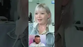 Радостная вдова "героя" получила участок и не может сдержать улыбку