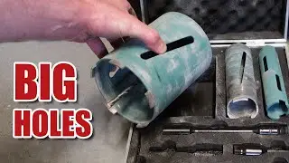 Making BIG HOLES in very hard brick walls