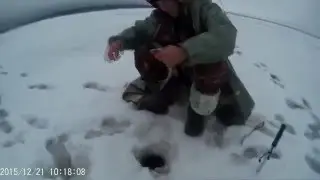 Ловля подлещика в декабре 2015г