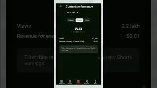 🔴 Live Proof !! Short Videos की Earning 🤑 देख लो #shorts #ytshorts #viral #shortvideo