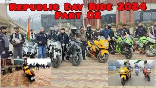 Republic Day Ride 2024 meetup part 02 with Superbike Hayabusa Zx10r Benelli Ninja Group ride