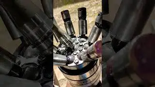 Ремонт гидромотора, установка шайб
