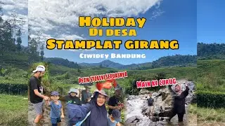 HOLIDAY DI DESA STAMPLAT GIRANG CIWIDEY PANEN STRAWBERRY SEPUASNYA KE CURUG #fyp #viral #trending 