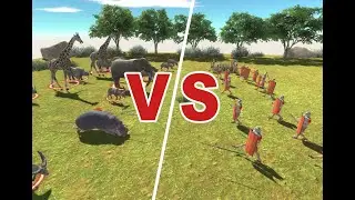 Human vs Animals || Animal Revolt Battle Simulator