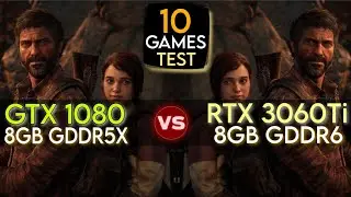 GTX 1080 vs RTX 3060 Ti (8GB) | 10 Games Tested In Mid 2023 | How Big The Difference ?