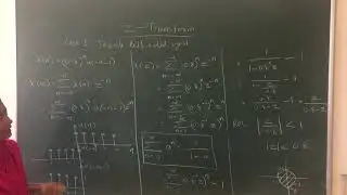 Z-transform. Video 5