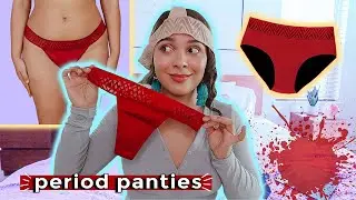 I Tried Period Panties 😳 Beauty Busters