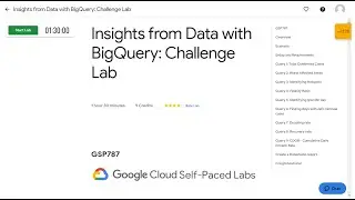 Insights from Data with BigQuery 