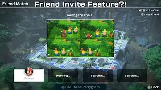 Super Mario Party has an Invite Friend Feature?!