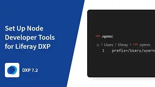 How to Set Up Node Developer Tools for Liferay DXP