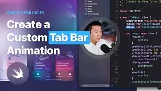 Create a Custom Tab Bar Animation in SwiftUI for iOS 15