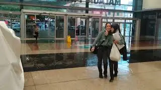 Flood in Malaga, Central station