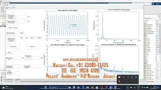 Diagnosis of asynchronous motor rotor broken bar fault #Matlab