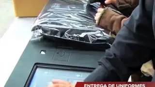 Proceso de fabricación de los uniformes de la SSC