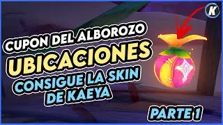 Genshin Impact 3.8 - Todas las ubicaciones de los cupones del alborozo - Parte 1 (Skin de Kaeya)