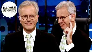 Harald posiert für den biometrischen Reisepass | Die Harald Schmidt Show (ARD)