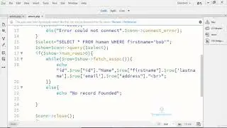 29. PHP MySQL Where | Learn Complete Web Development Course Using PHP/MySQL
