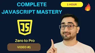 #1 Getting Started with JavaScript | JavaScript Full Course Series
