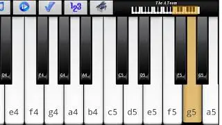 Airtel Tune Piano Easy and Slow Tutorial real modely Piano Lesson | Learn Piano