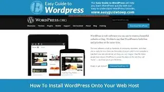 How To Install WordPress For Beginners