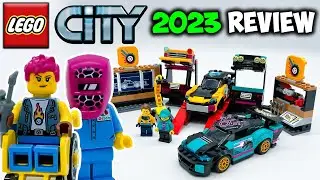 2023 LEGO City Custom Car Garage EARLY Review! LEGO Set 60389